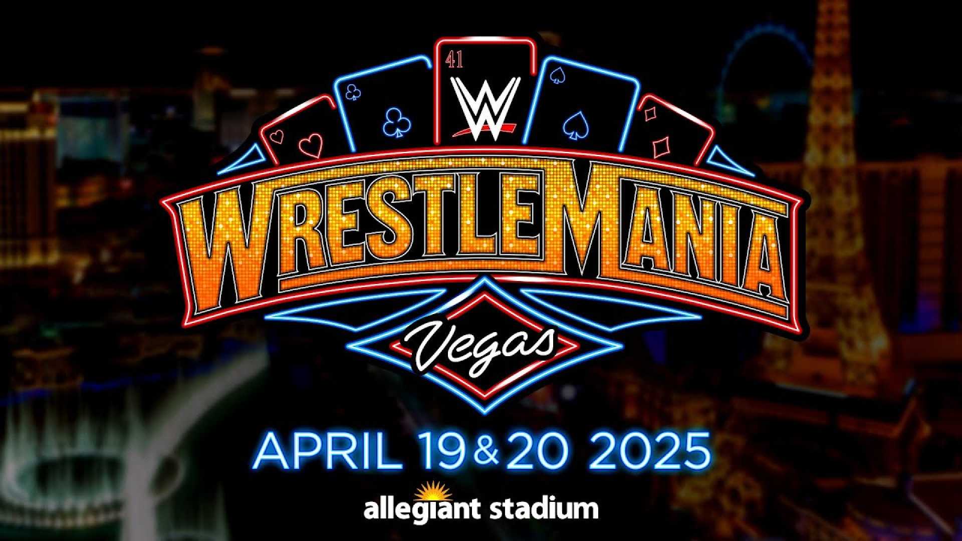 Wrestlemania 41 Las Vegas 2025