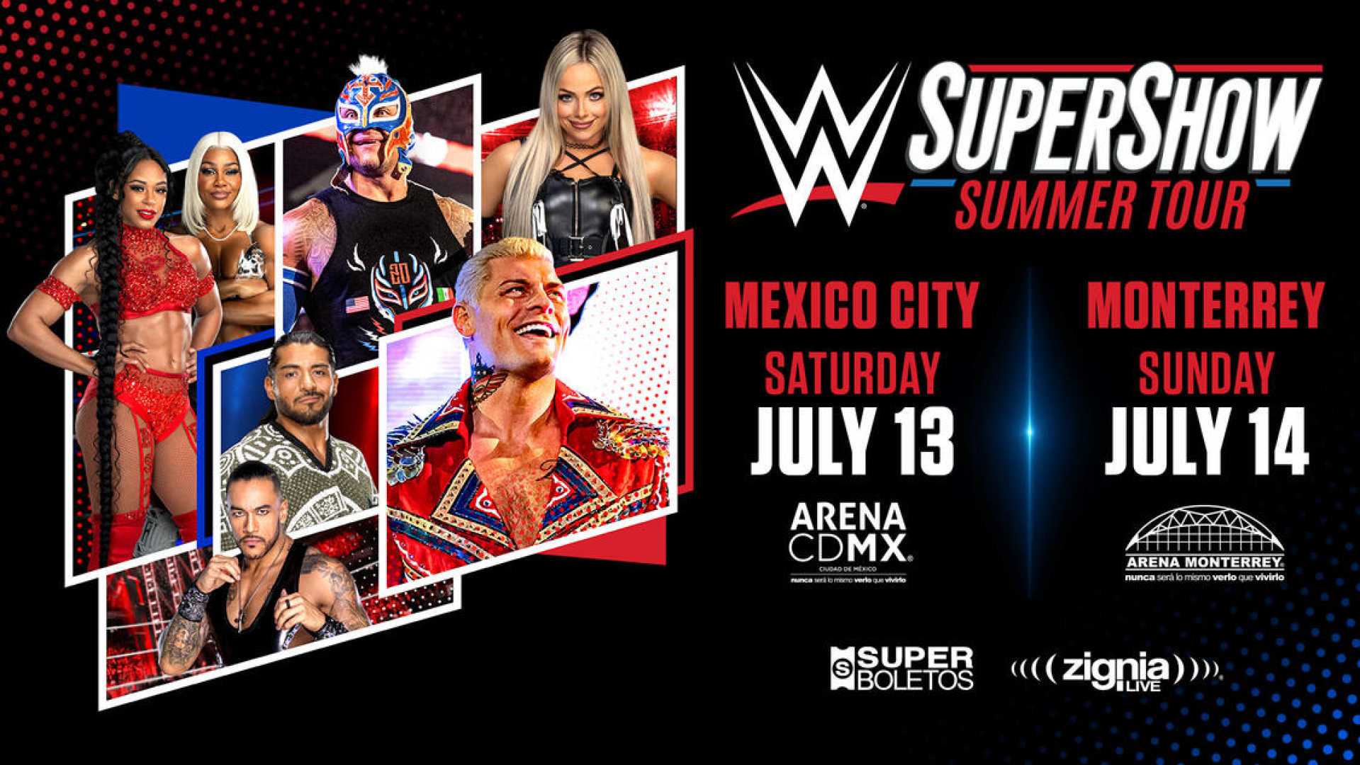 Wwe Live Event In Mexico