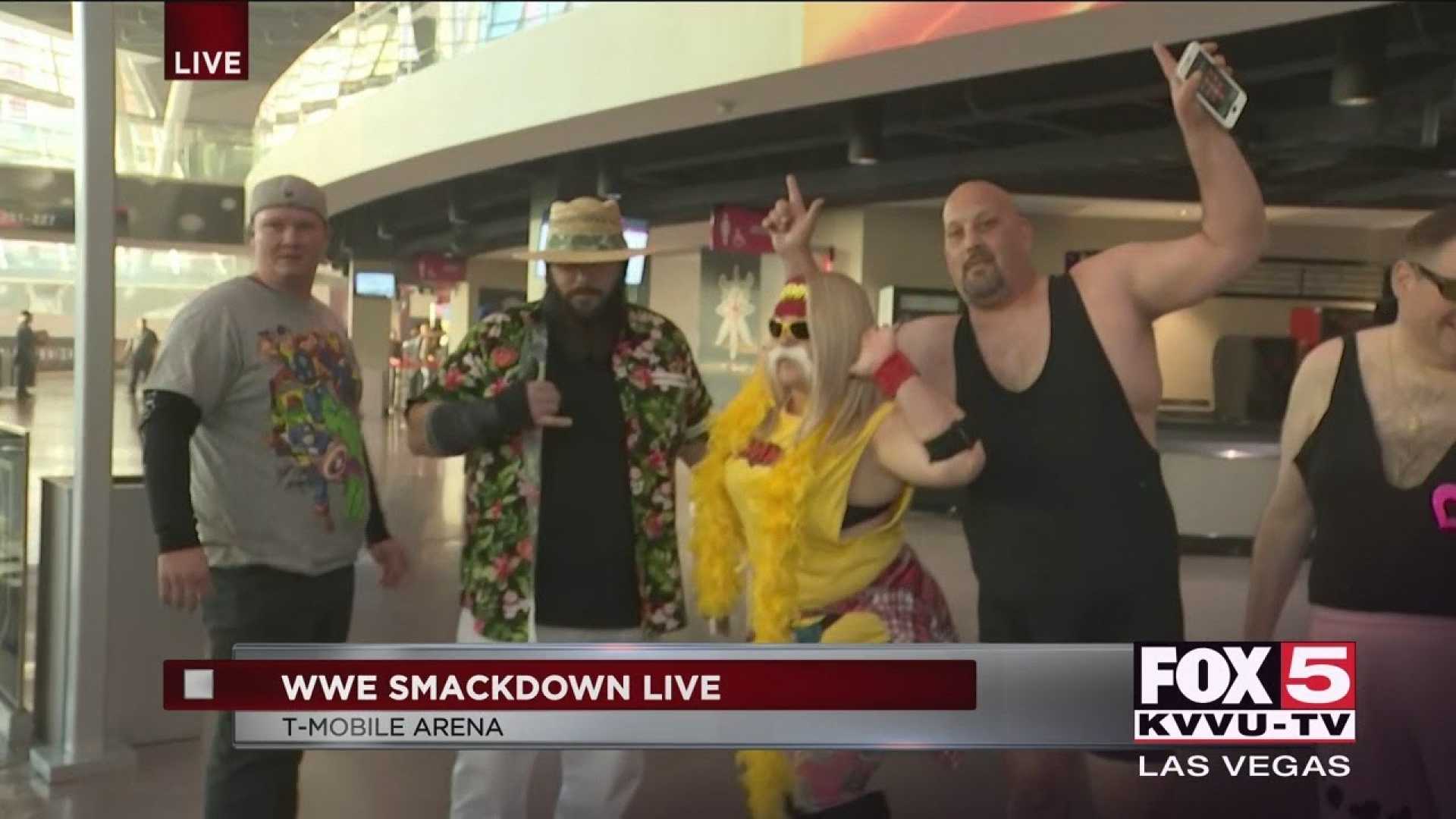 Wwe Smackdown Live Show T Mobile Arena Las Vegas