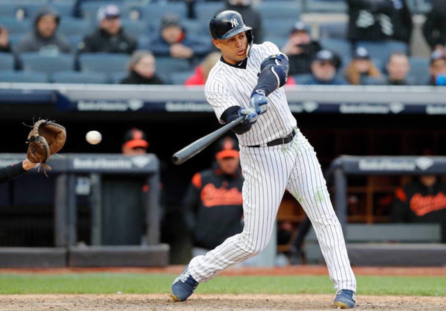 Yankees Game Baseball Player Strikeout