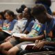 Young People Gathering In Church