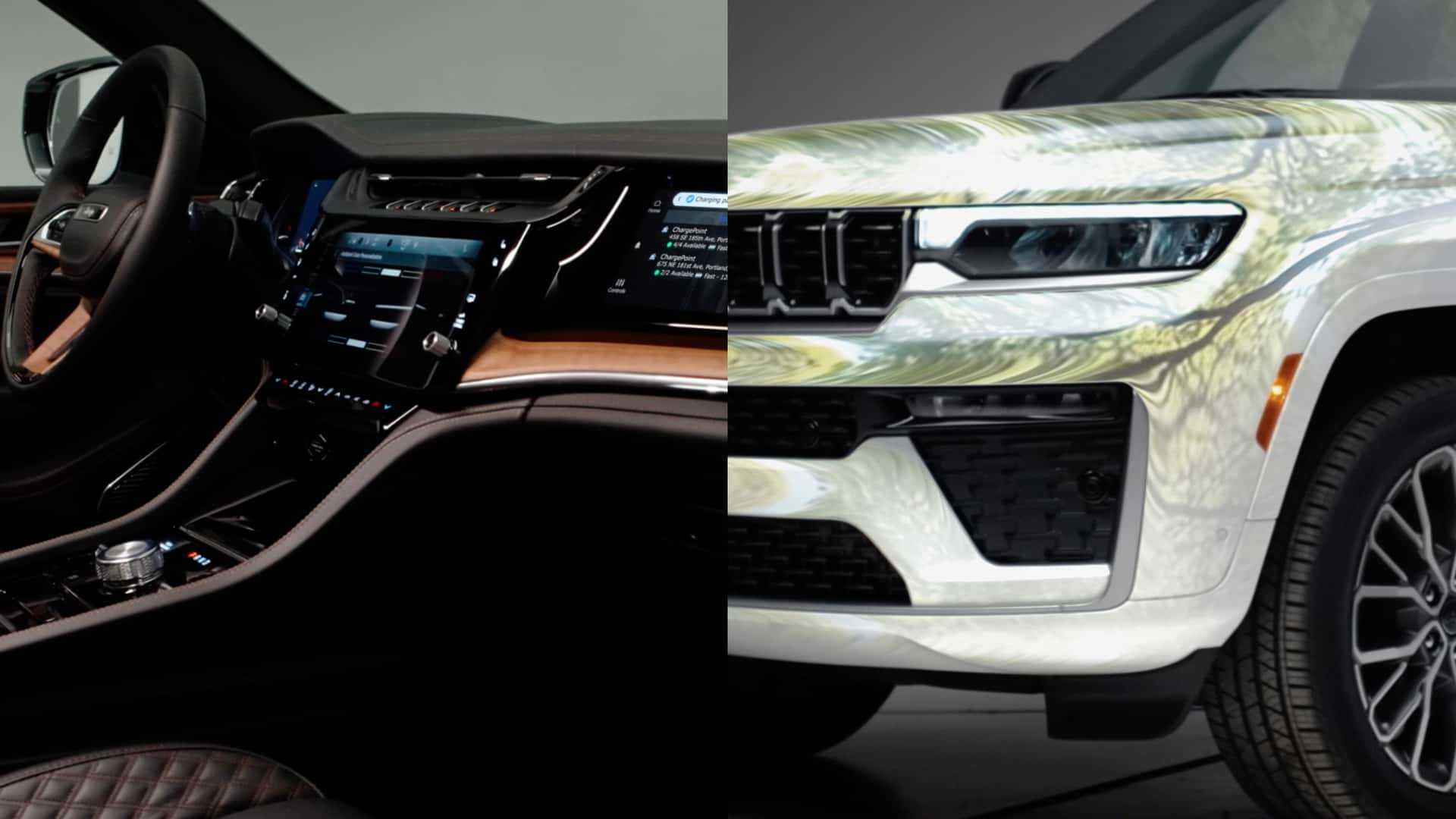 2026 Jeep Grand Cherokee Teaser Images