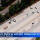 210 Freeway High Speed Chase Crash