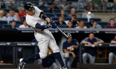 Aaron Judge Hitting Baseball