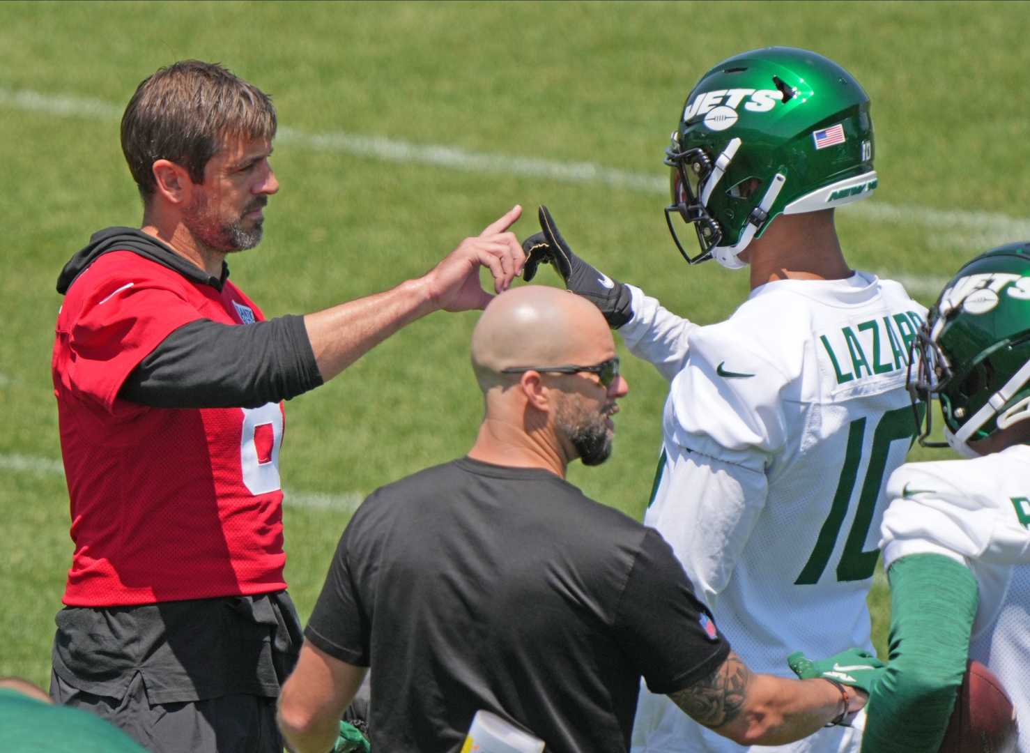 Aaron Rodgers, Allen Lazard, Pittsburgh Steelers