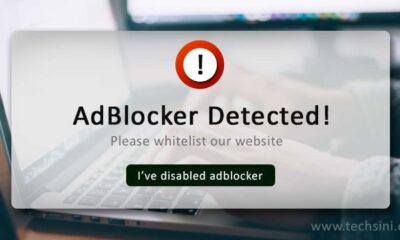 Ad Blocker Message On Website