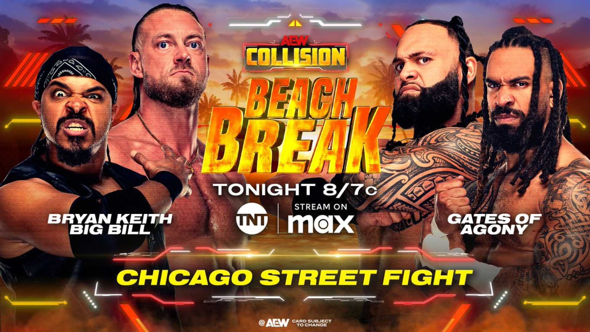 Aew Collision Beach Break Chicago