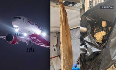 Air India Flight With Clogged Toilets