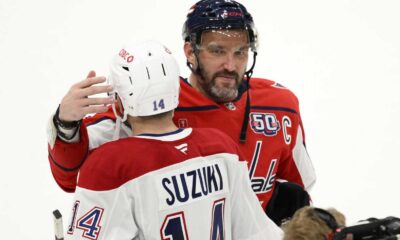 Alex Ovechkin Hitting During Nhl Playoffs