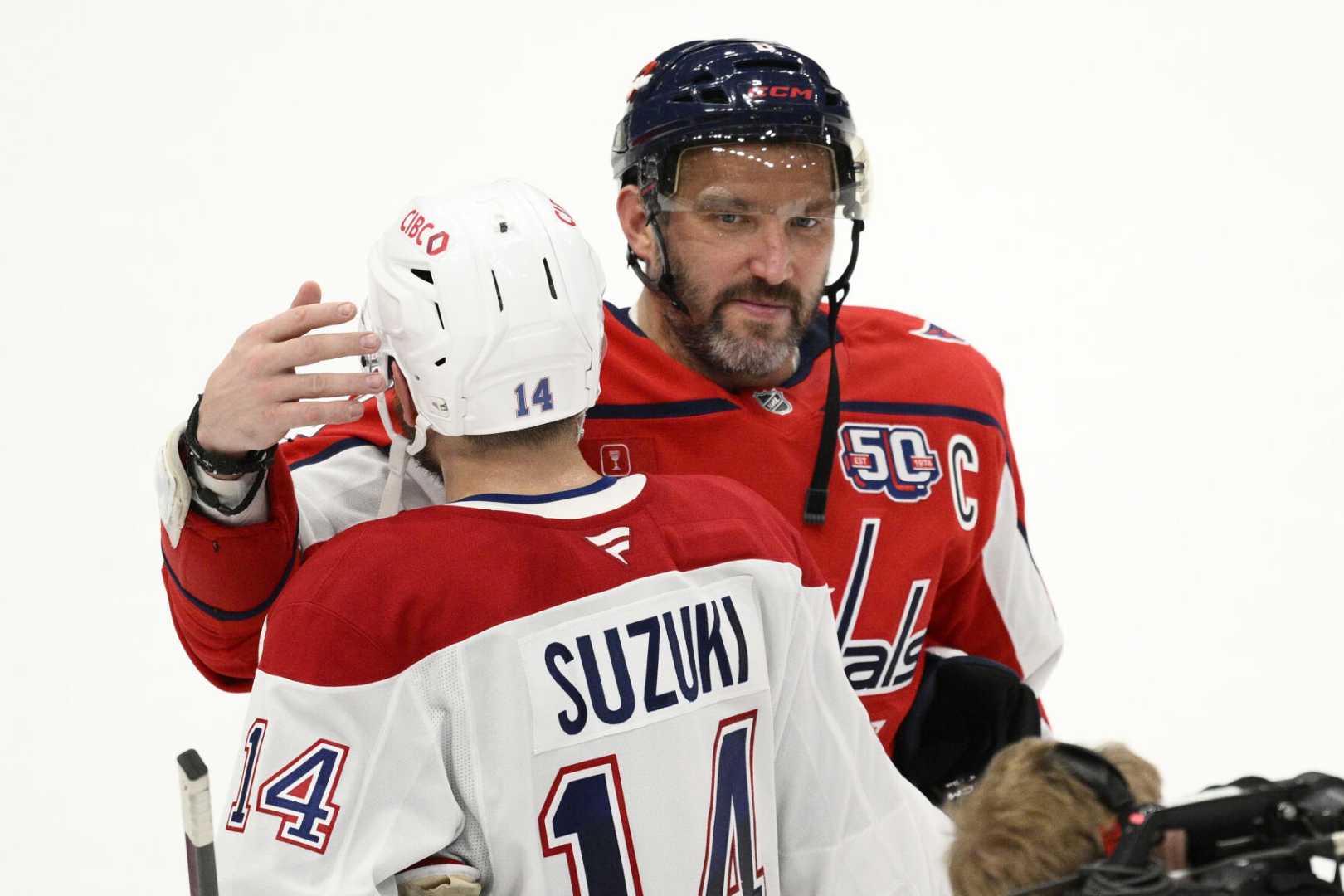 Alex Ovechkin Hitting During Nhl Playoffs