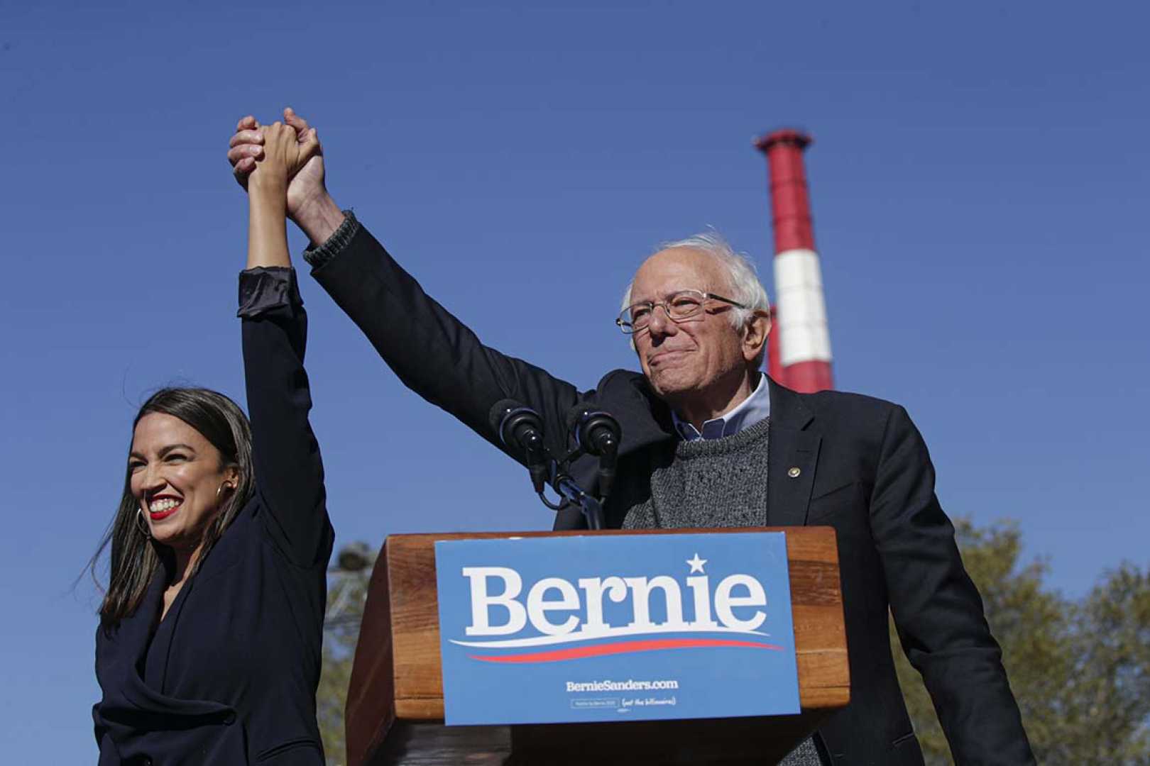 Alexandria Ocasio Cortez Bernie Sanders Campaign