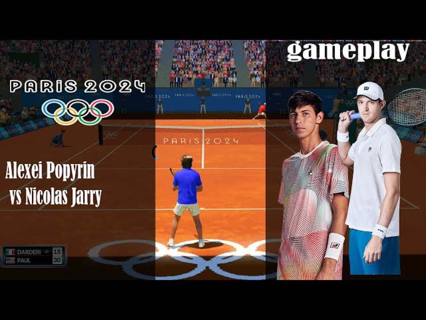 Alexei Popyrin Nicolas Jarry Tennis