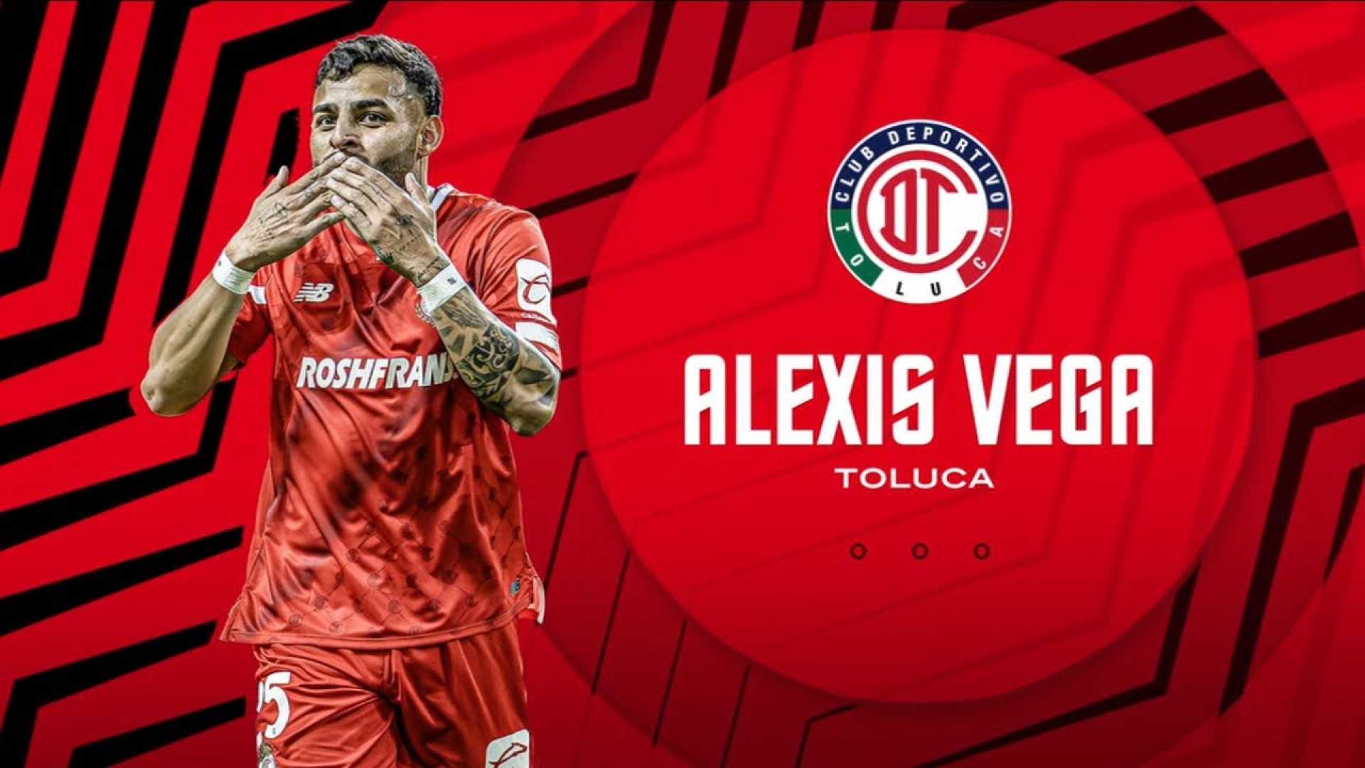 Alexis Vega Toluca Football