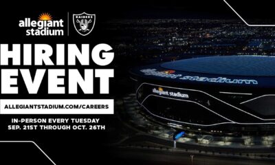Allegiant Stadium Hiring Events Las Vegas May 2025
