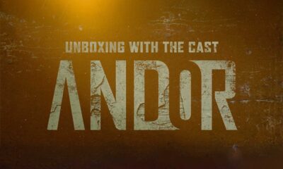 Andor Cast Unboxing Video Merchandise