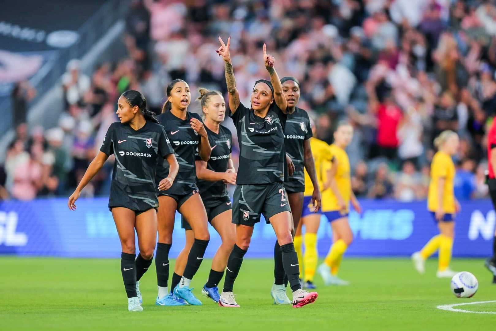 Angel City Fc Vs Utah Royals Soccer Match