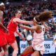Angel Reese Caitlin Clark Basketball Incident