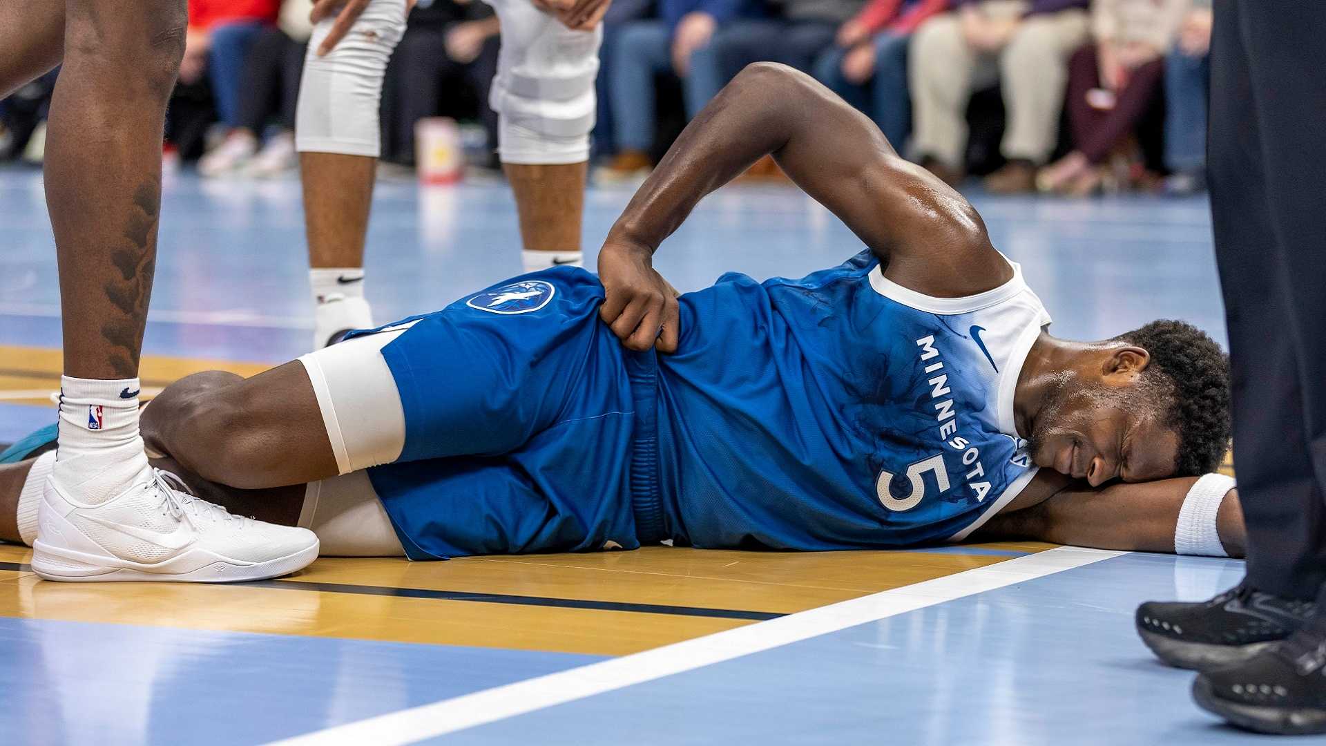 Anthony Edwards Injury Nba Playoffs
