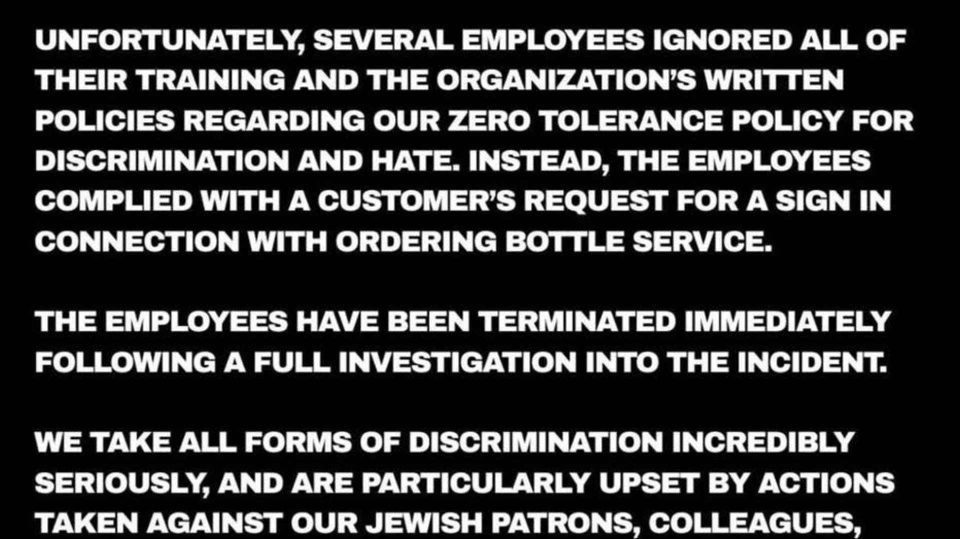 Antisemitic Incident Barstool Sansom Street Philadelphia