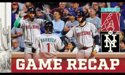 Arizona Diamondbacks Vs New York Mets Baseball Game
