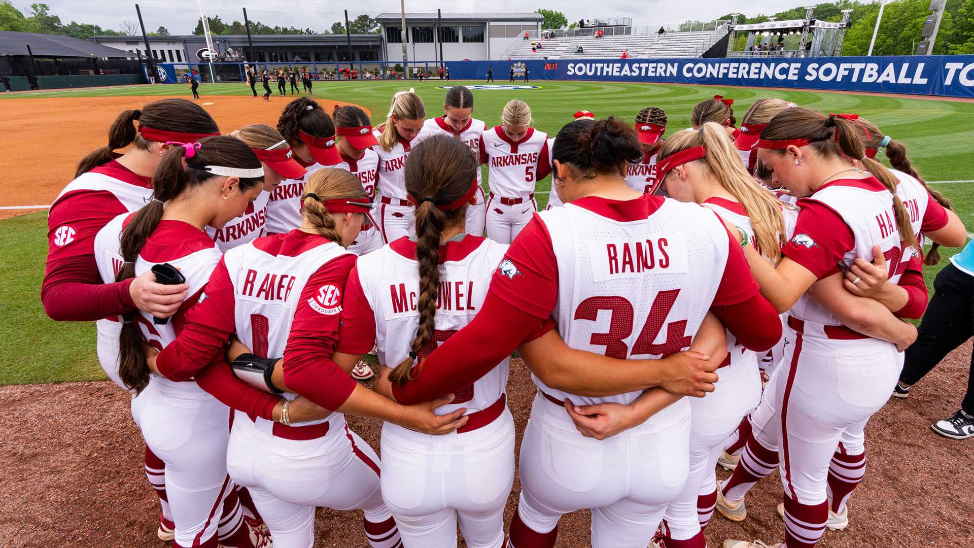 Arkansas Razorbacks Softball Game