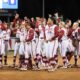 Arkansas Razorbacks Softball Team Celebration
