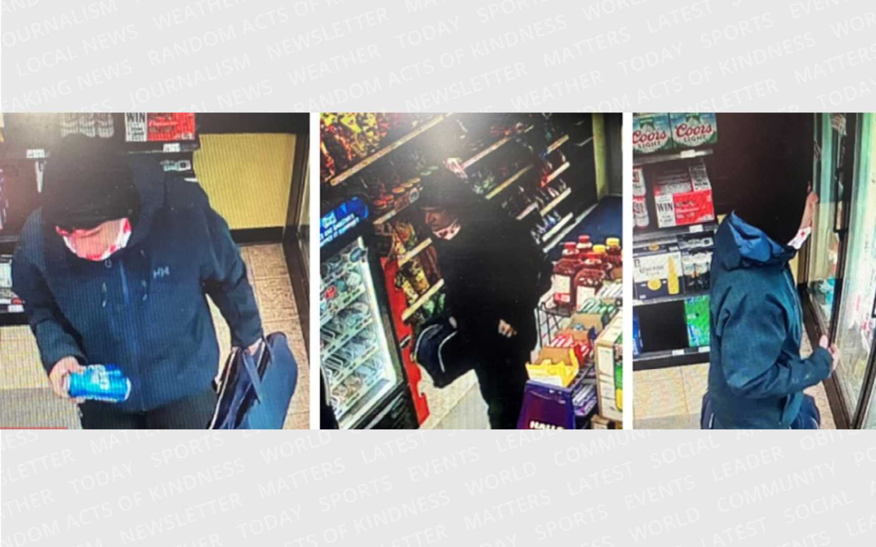 Armed Robbery Convenience Store Police Investigation