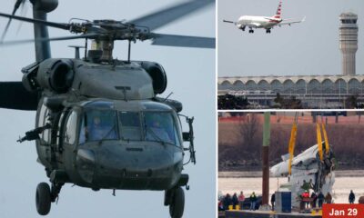Army Black Hawk Helicopter Near Airport