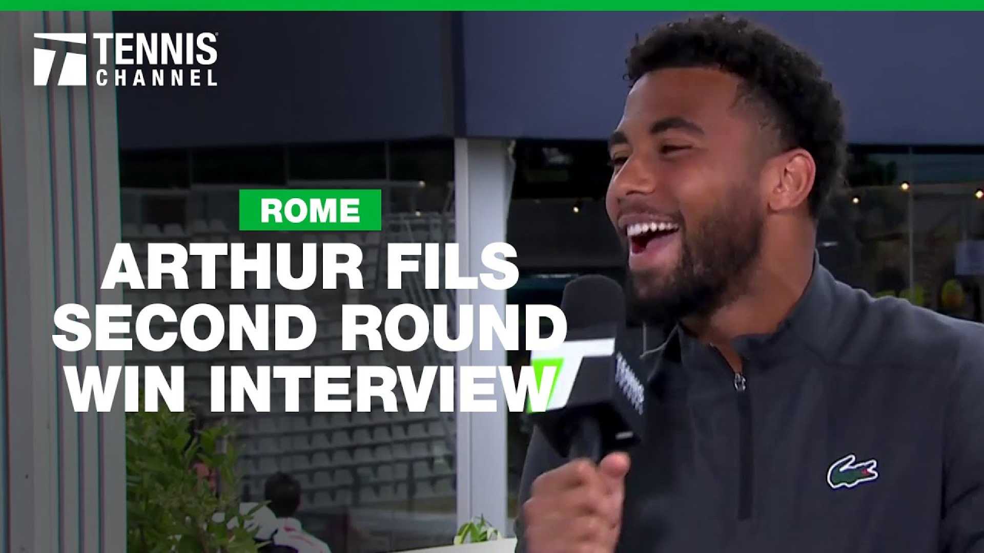 Arthur Fils Tennis Match Rome 2025