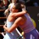 Aryna Sabalenka Defeating Sofia Kenin Tennis Match