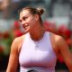 Aryna Sabalenka Tennis Match Rome