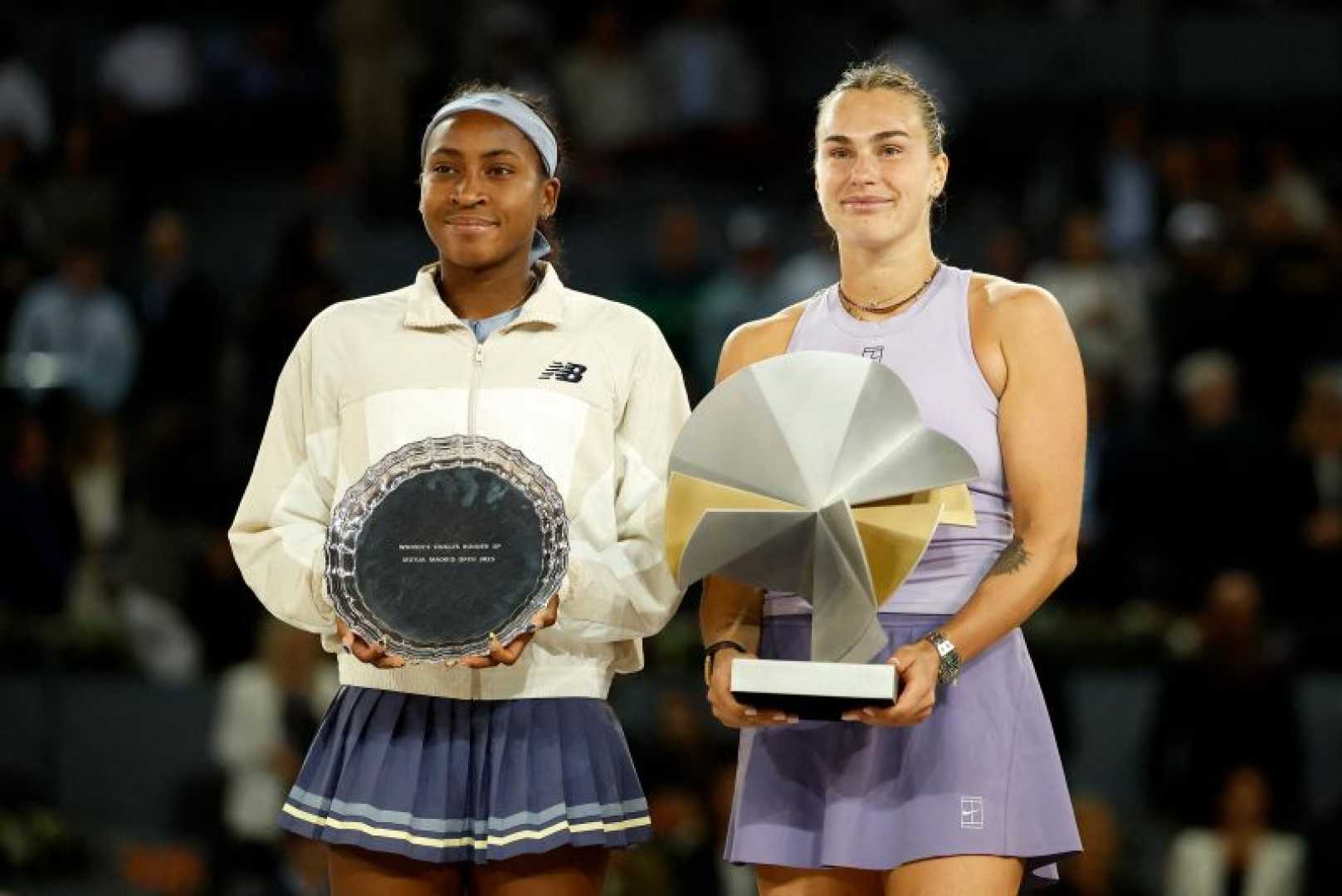 Aryna Sabalenka Winning Madrid Open