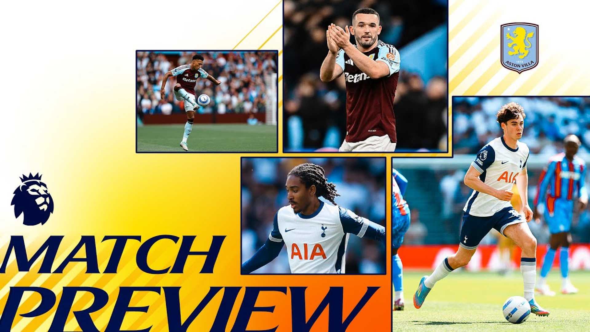 Aston Villa Tottenham Match Preview