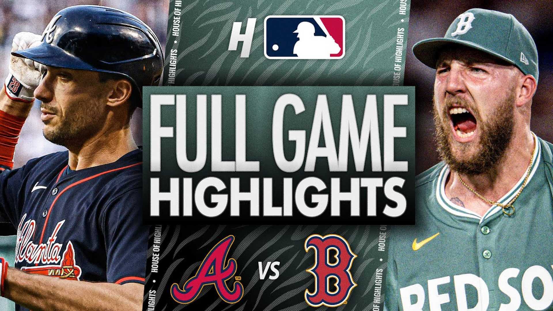Atlanta Braves And Boston Red Sox Game