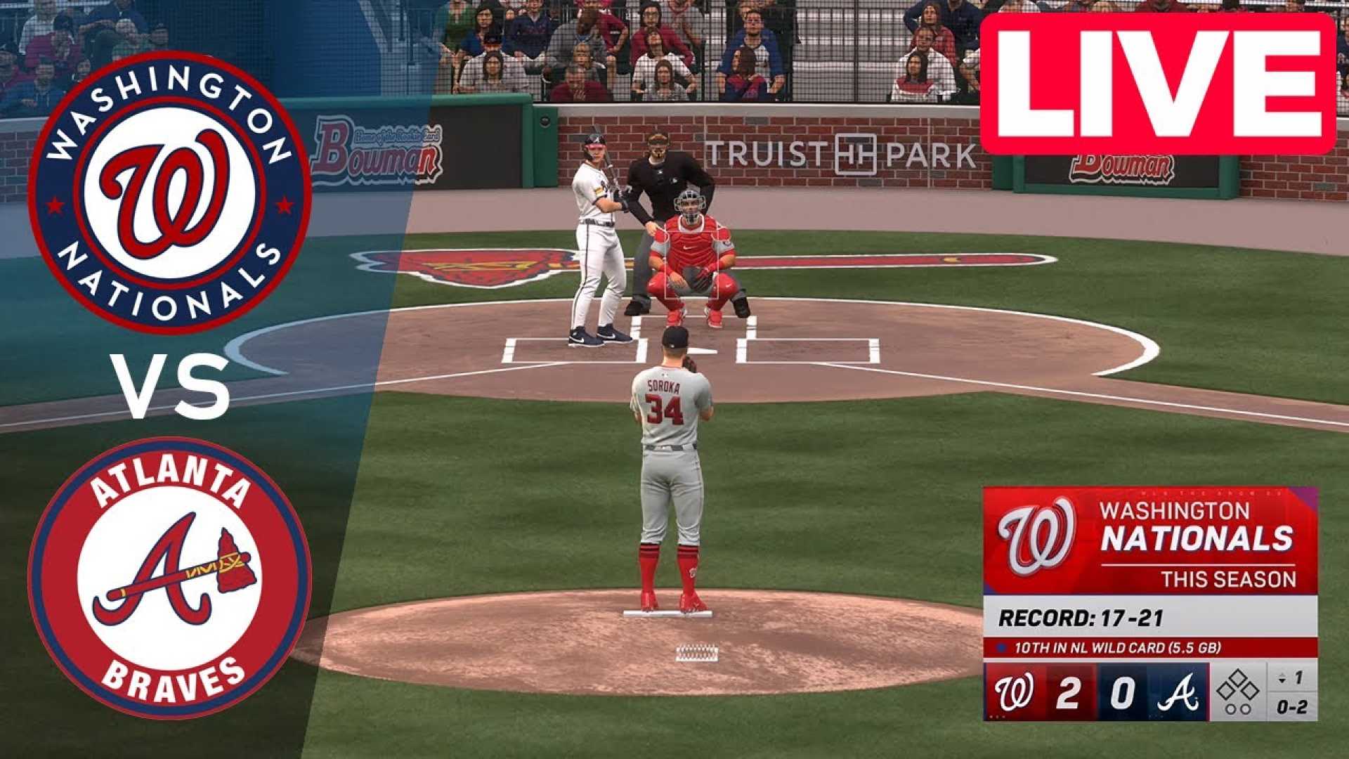 Atlanta Braves Vs Washington Nationals May 2025