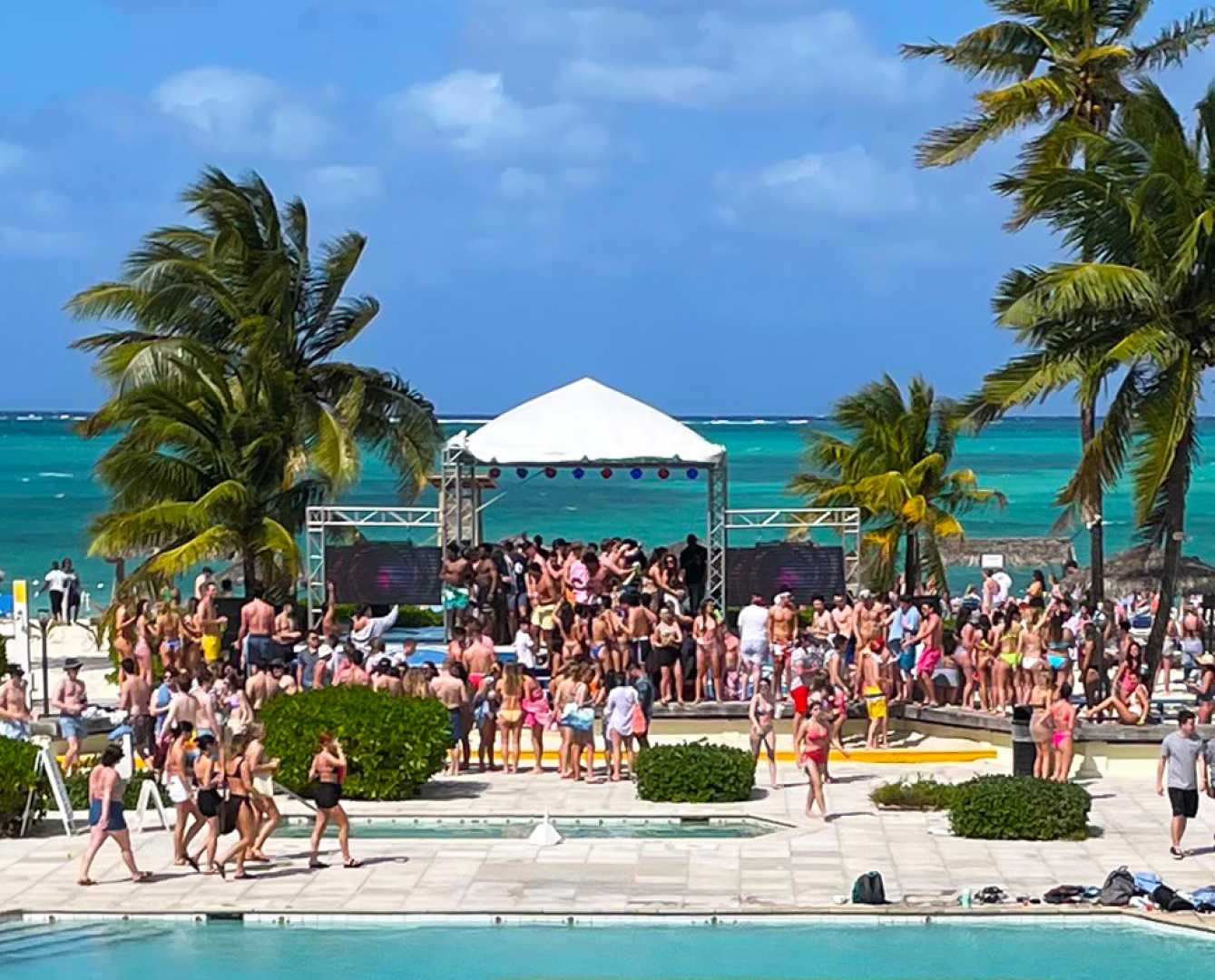 Bahamas Spring Break Beach Party