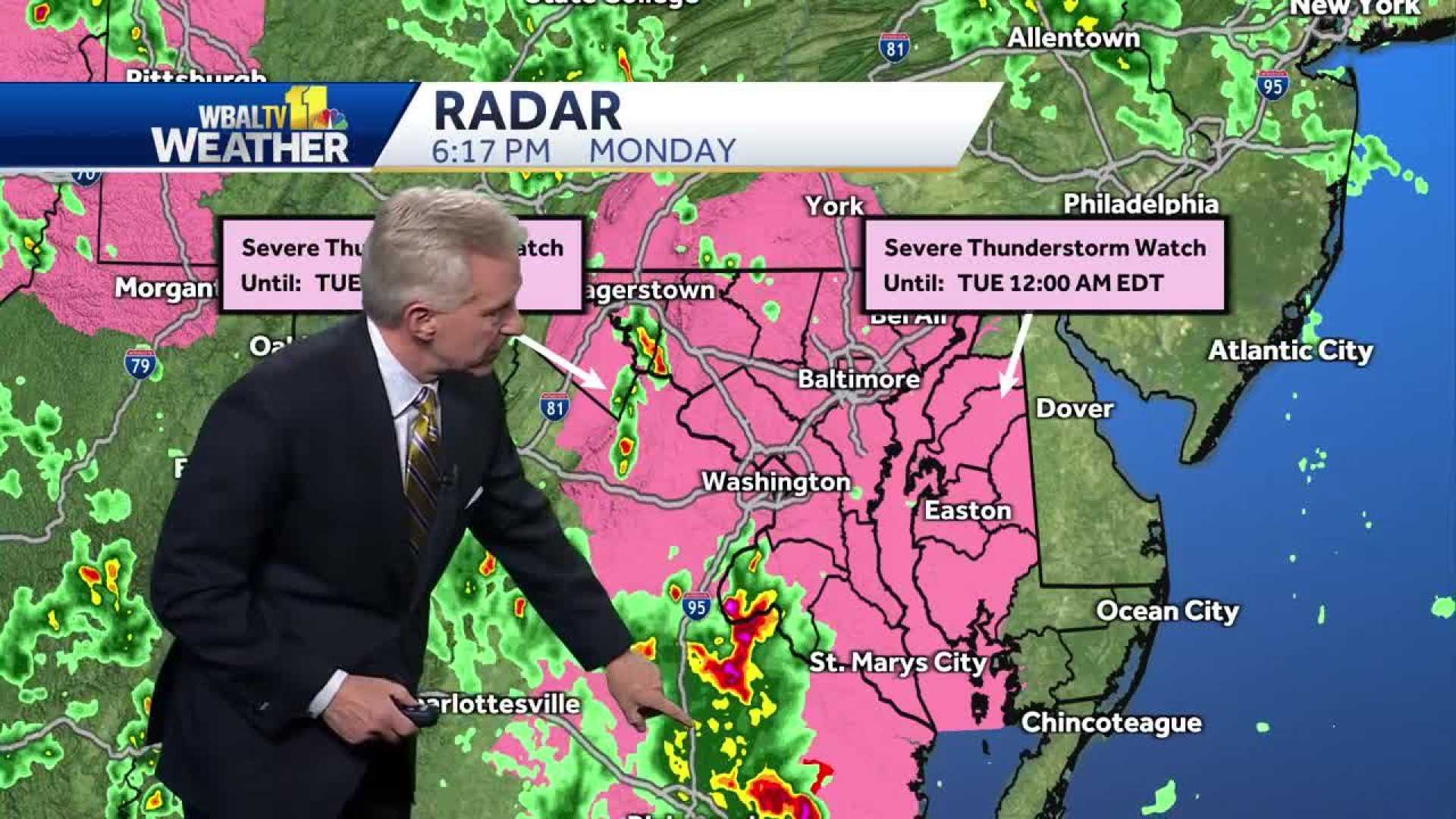 Baltimore Severe Thunderstorms Weather Alerts