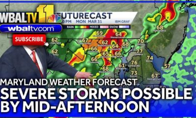 Baltimore Weather Forecast Rain Thunderstorms