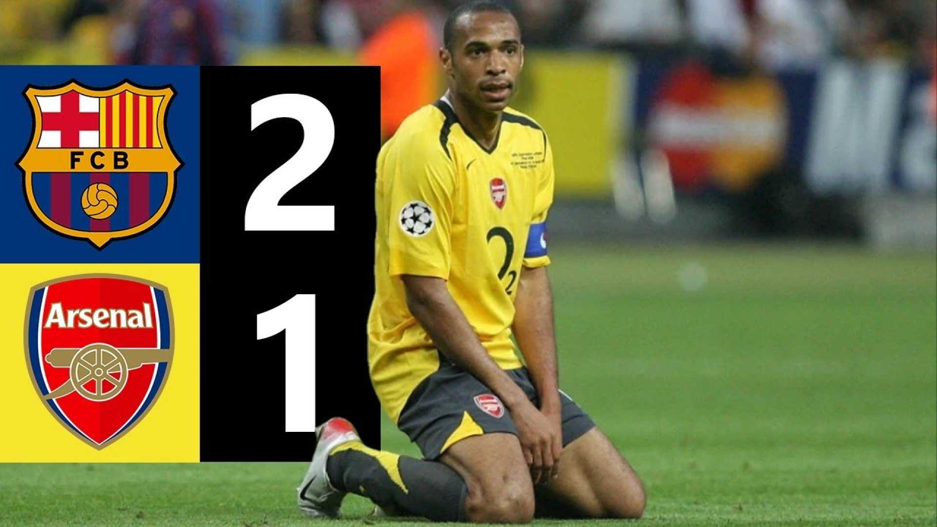 Barcelona Arsenal Uefa Champions League Final