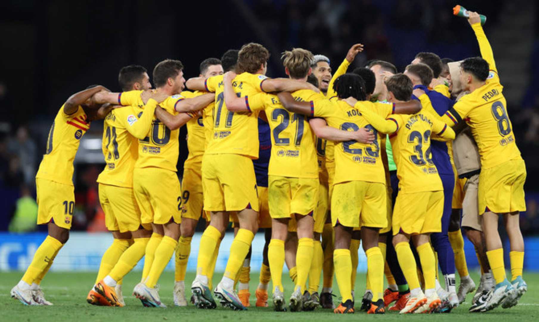 Barcelona Espanyol Laliga Championship Match
