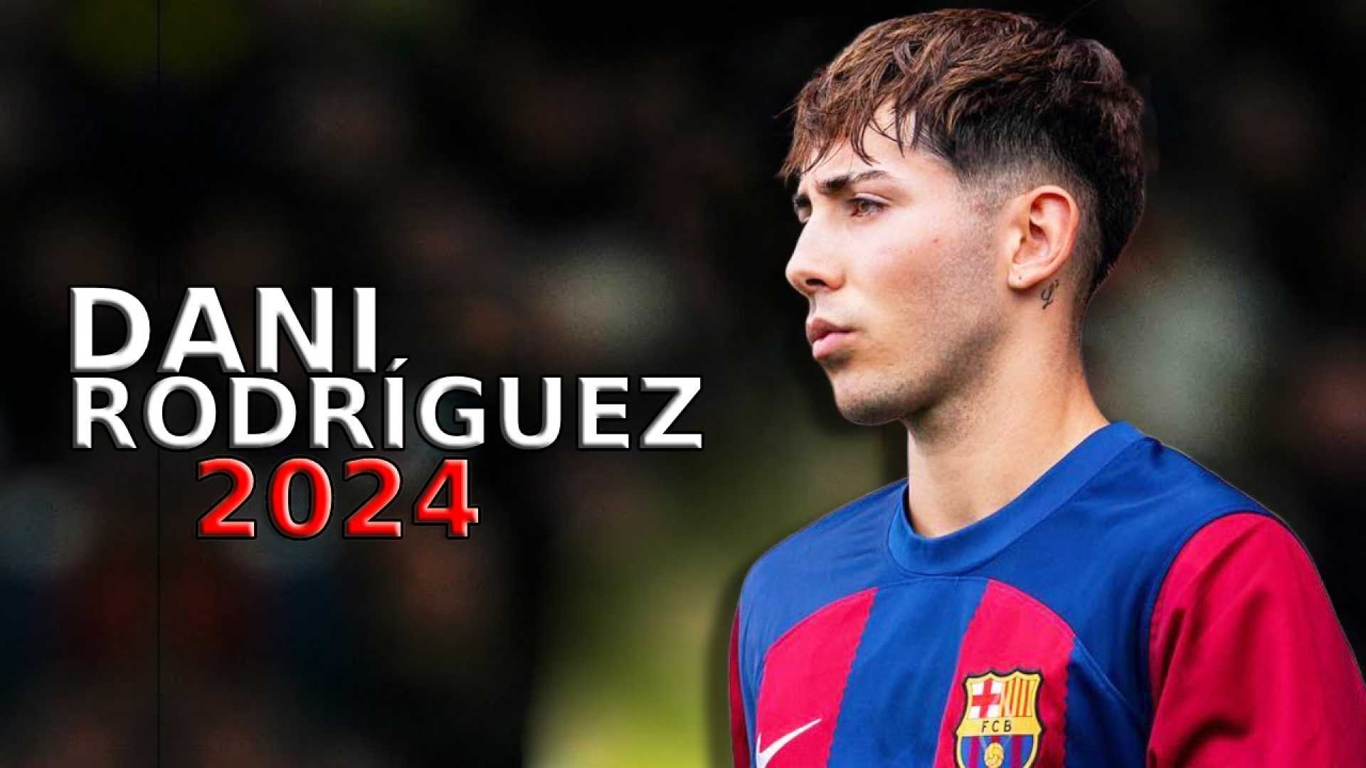 Barcelona Football Player Dani Rodriguez