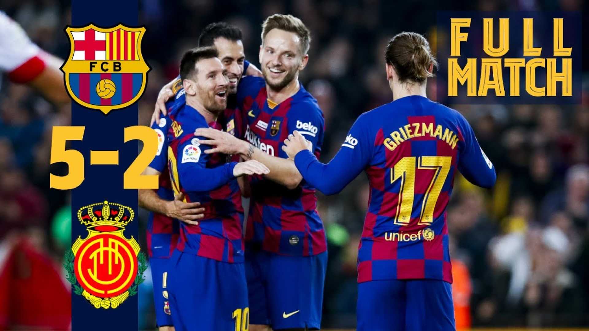 Barcelona Football Team Match