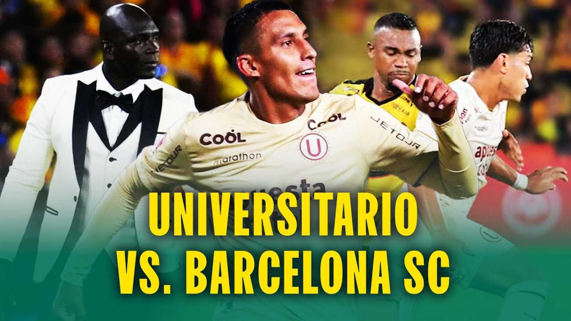 Barcelona Sc Universitario Copa Libertadores