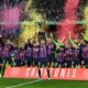 Barcelona Villarreal La Liga Trophy Celebration