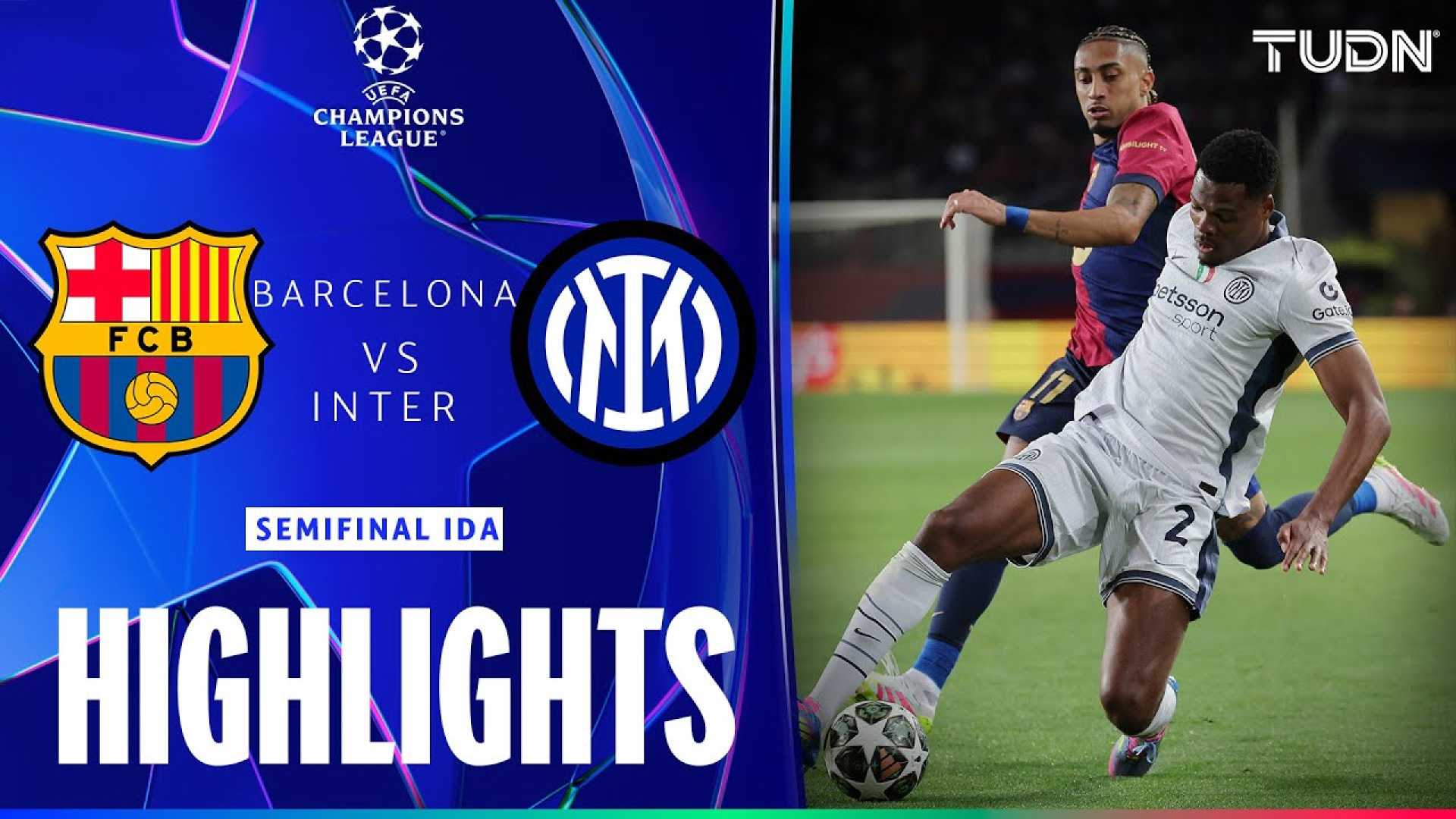 Barcelona Vs Inter Champions League