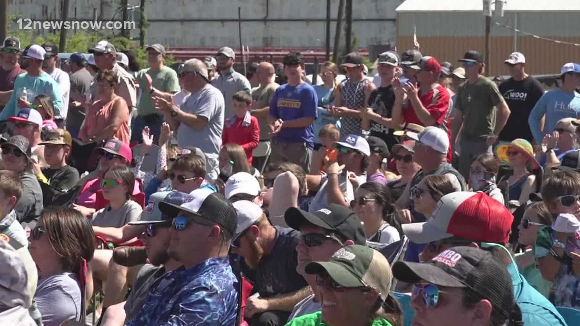 Bassmaster Elites Fishing Tournament Orange