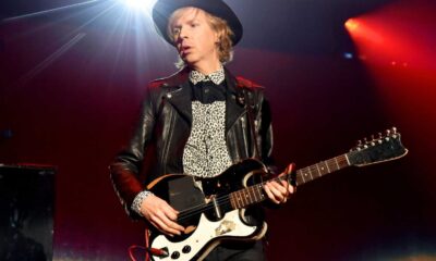 Beck Performing At Music Festival