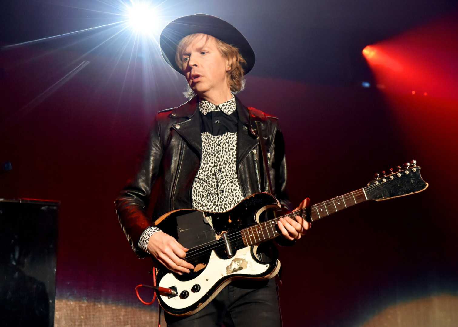 Beck Performing At Music Festival