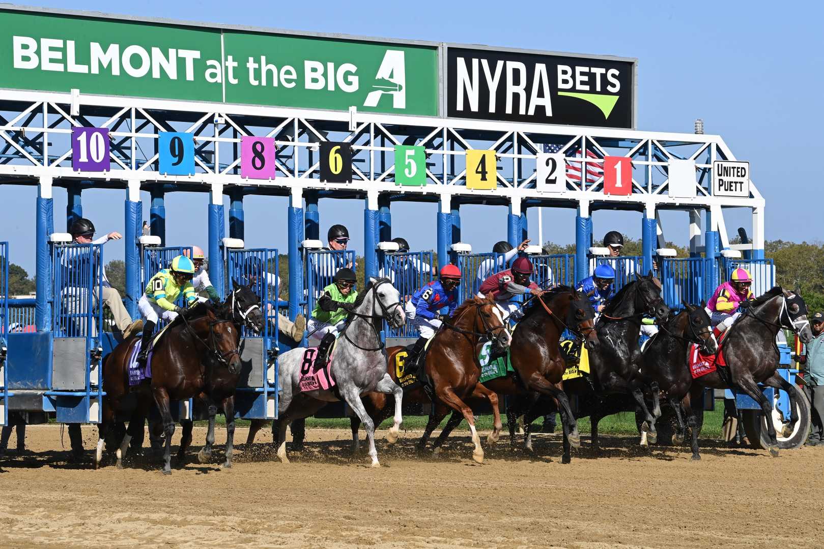 Belmont At The Big A Horse Racing Event
