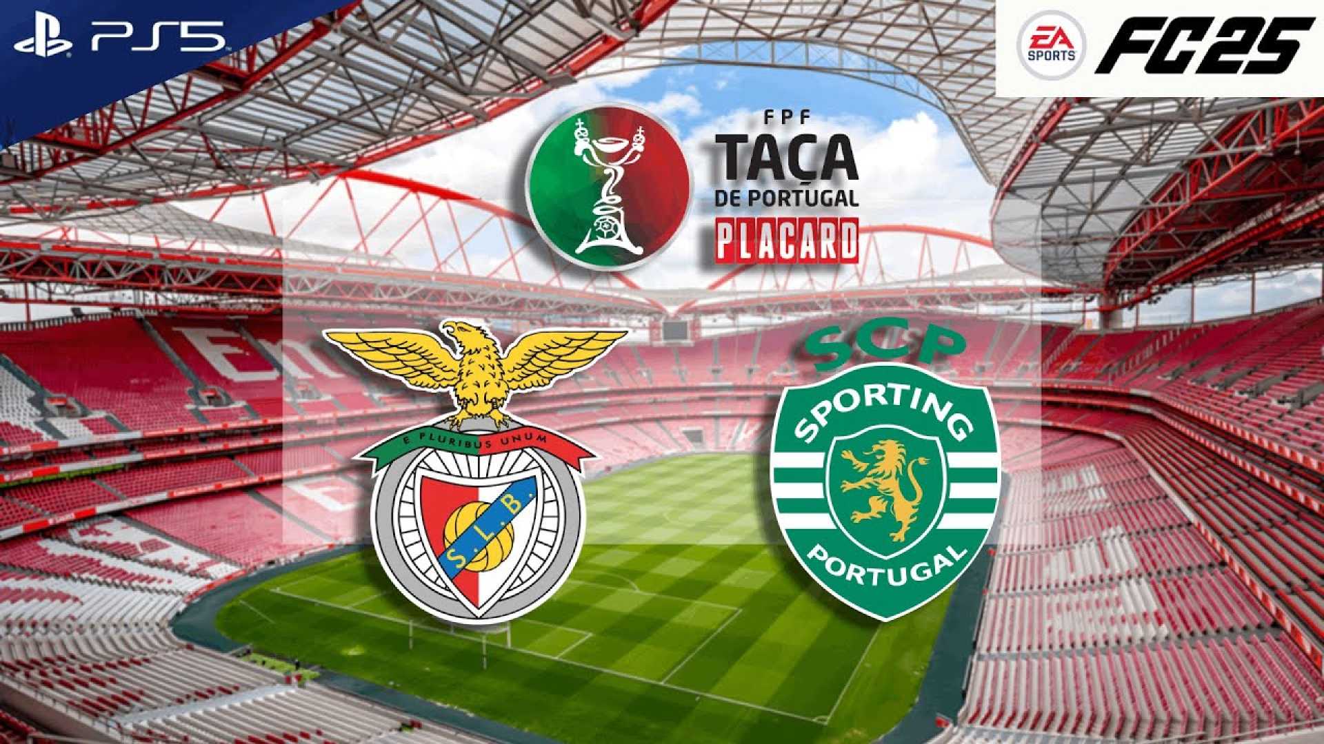 Benfica Sporting Lisbon Taca De Portugal Final